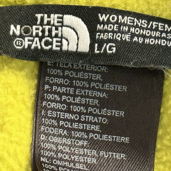 The North Face Fleece 1/4 Zip Pullover Womens Sz Large Shaped Kangaroo Pocket - Picture 11 of 11